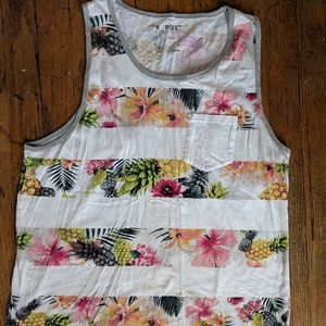 Men's tropical tank top